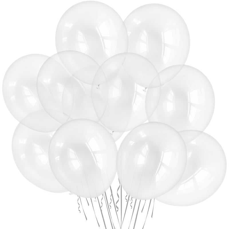 50pcs Transparent Latex Balloons 30 48 Cm Helium Balloons for Birthday Wedding