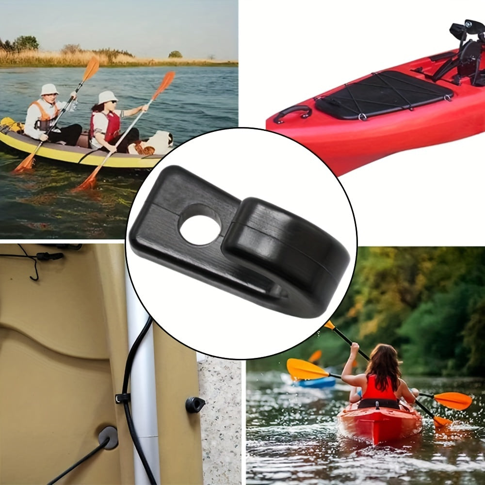 16pcs J Shaped Paddle Board Hook with Screws for Secure Storage