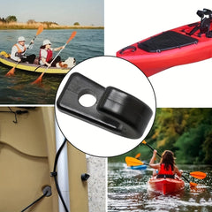 16pcs J Shaped Paddle Board Hook with Screws for Secure Storage