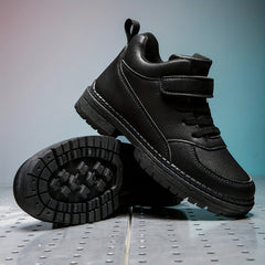 Boys' Solid Trekking Shoes Non Slip Durable Sneakers For Kids
