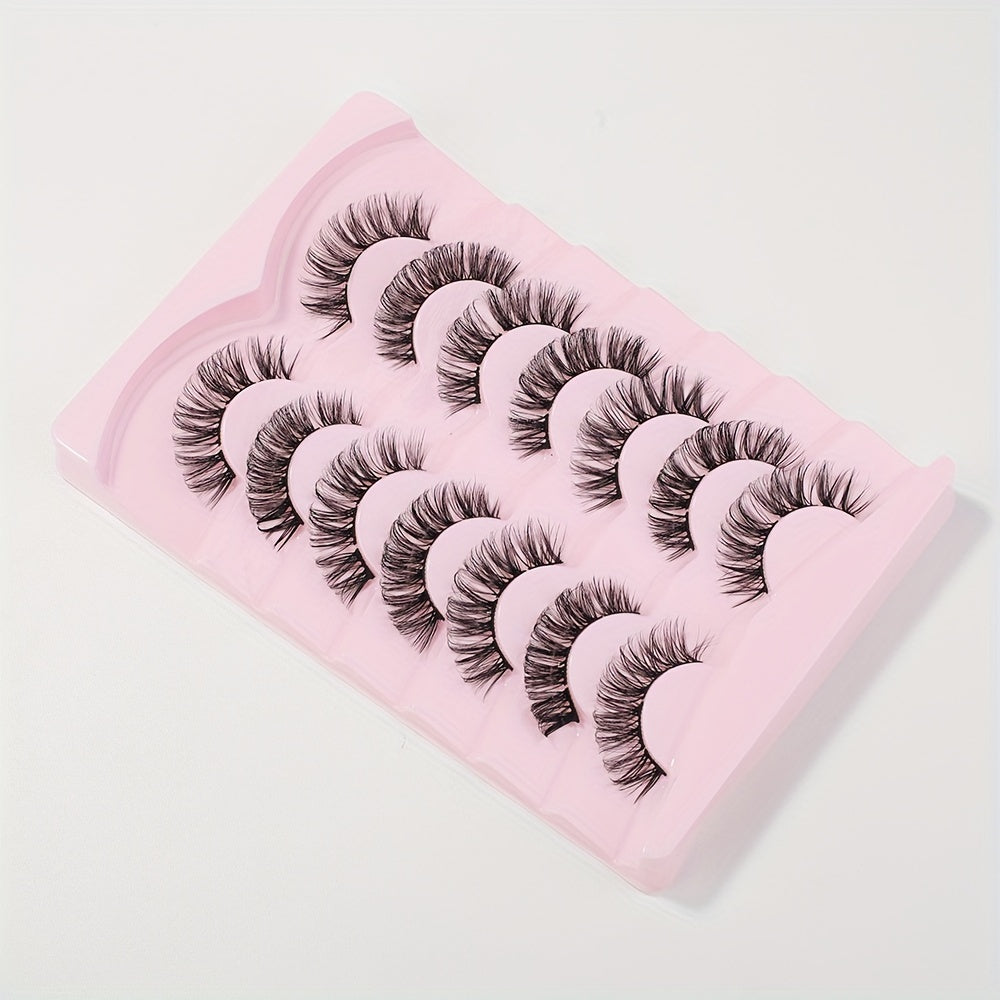 D Curl 14mm Mink Lashes Multipack | Natural Wispy Individual Eyelash Extensions
