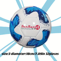 DunRun Size 3 Football for Outdoor Training and Entertainment