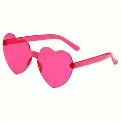 5pcs Transparent Candy Colored Funky Glasses