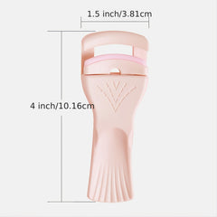Eyelash Curler with 2 Silicone Pads for Eye Makeup