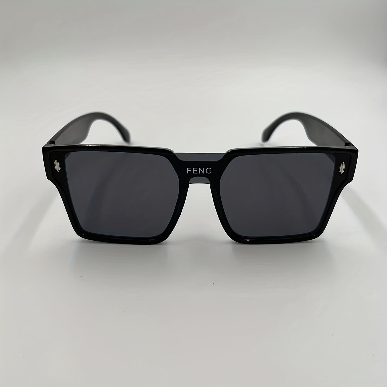 Square One piece Sunglasses Casual Anti Glare Glasses UV400