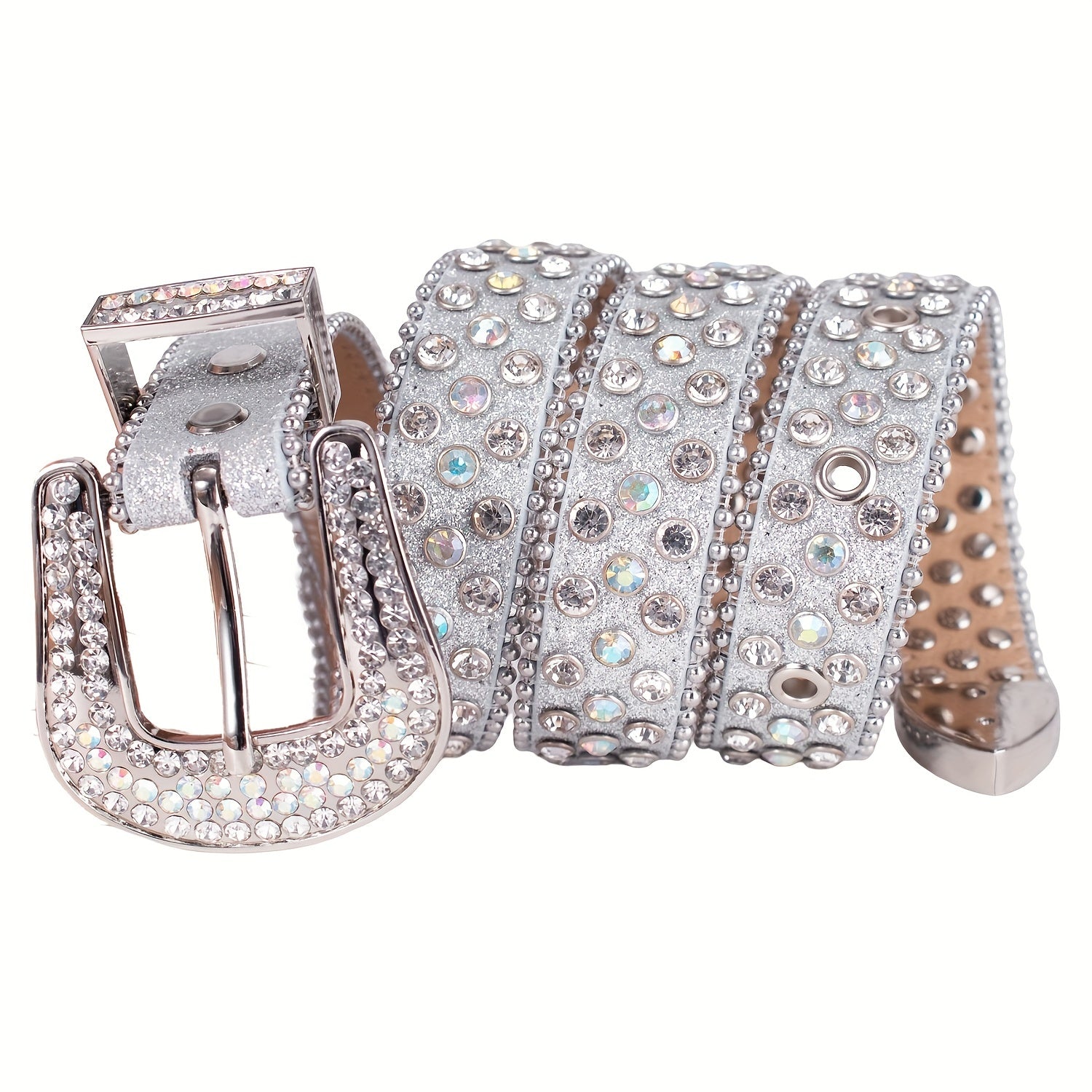 Kids Rhinestones Belt for Pants Jeans