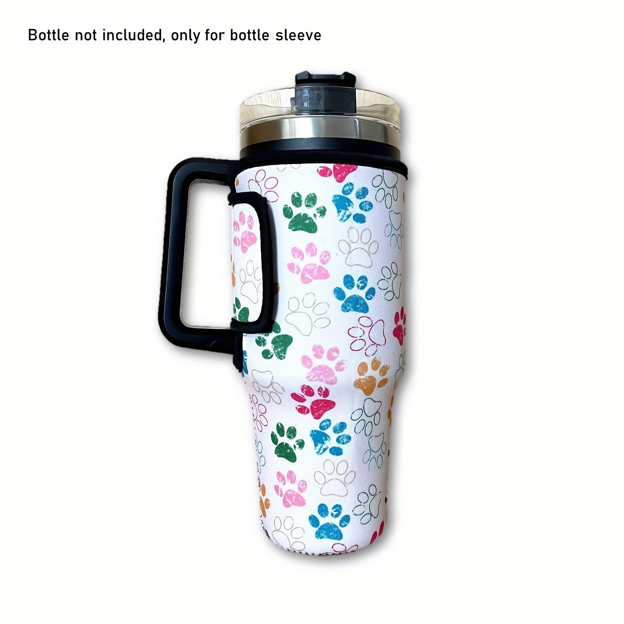 Neoprene Cup Insulated Sleeve Plaid 1200ml Tumbler Bottle