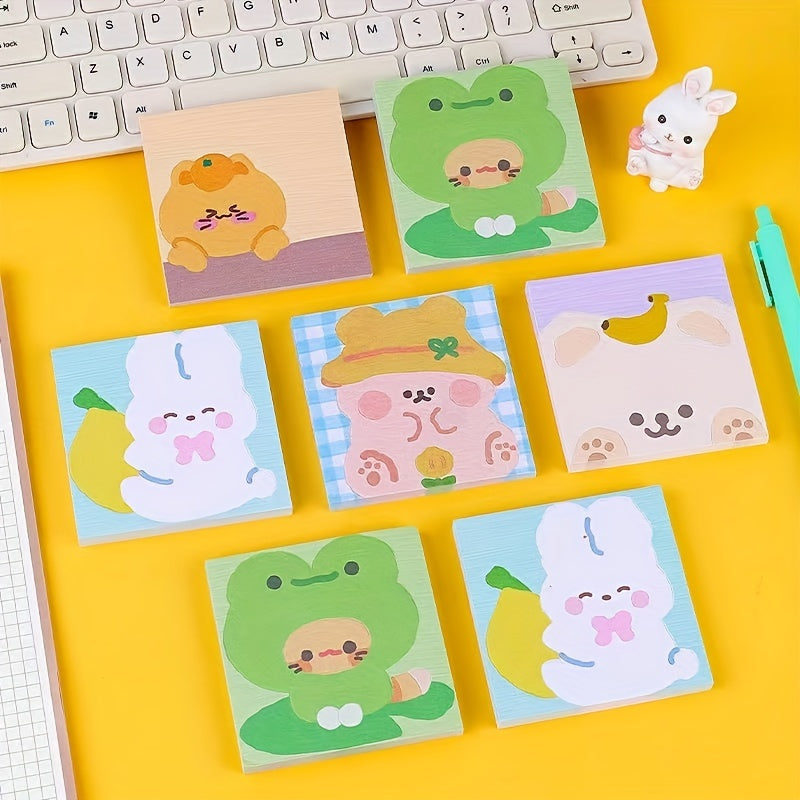 80pcs Cartoon Sticky Notes for Kids Teens Adults