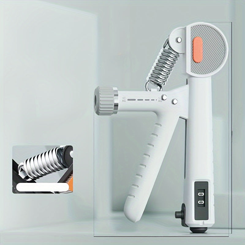 Adjustable Grip Strengthener with Electronic Count