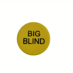 Acrylic Round Plastic SMALL BIG BLIND DEALER IN Poker 24IN