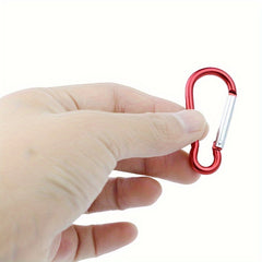 Gourd Shape Spring Buckle Key Chain Aluminum Backpack Hanging Buckle