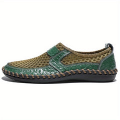 Men's Mesh Slip On Loafers - Outdoor Hiking Shoes