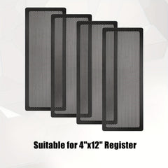 Magnetic Vent Mesh Covers 4pcs Floor Register Vent Cover