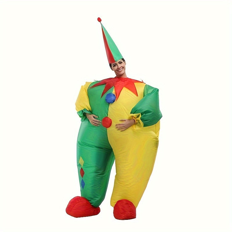 Halloween Clown Inflatable Costume Cosplay Party Dress