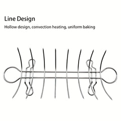 Stainless Steel Meat Grill Rack for BBQ Outdoor