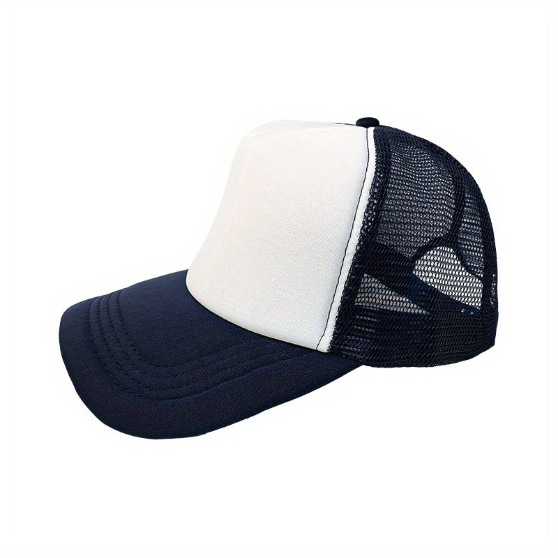 Breathable Adjustable Sponge Sun Baseball Cap For Travel