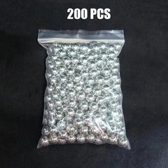 200pcs 7mm Galvanized Steel Ball Bearing Decorative Ball