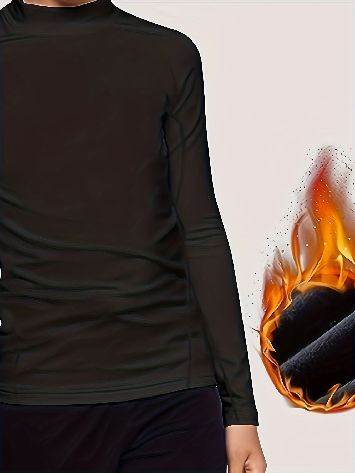 HOPLYNN Youth Thermal Compression Shirt Long Sleeve Fleece Base Layer