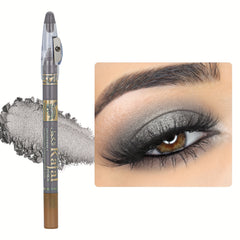 Waterproof Gunmetal Gray Eyeshadow Stick Creamy Metallic Shadow