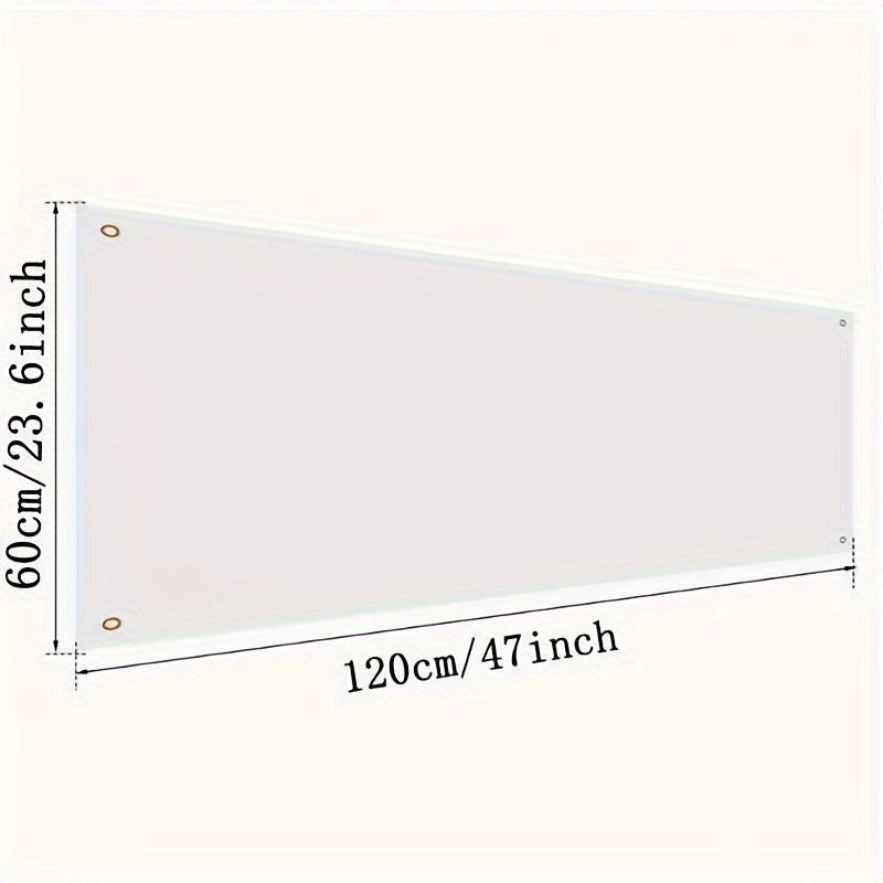 DIY Decorative Banner Party Sign Blank Polyester Sublimatio