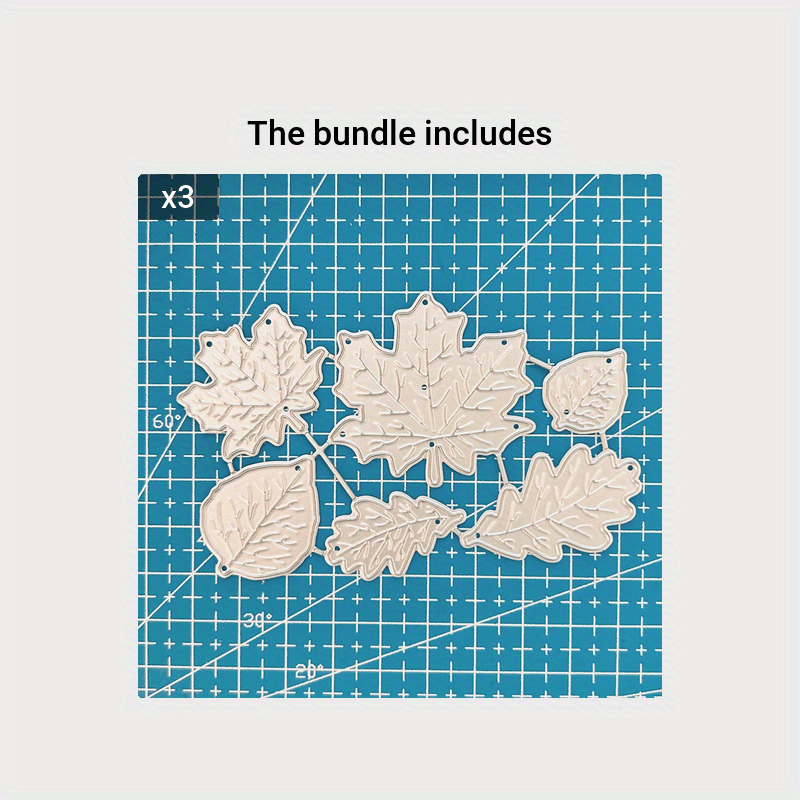 Leaves Metal Cutting Dies for Scrapbooking and Card Crafting