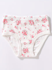 3pcs Girl's Triangle Panties Multiple Colors Elastic Waist Shorts