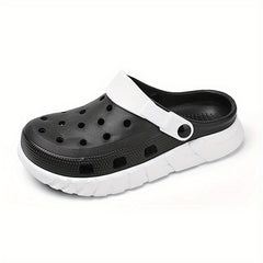 Men's Slip On Platform Clogs Durable Beach Garden Shoes