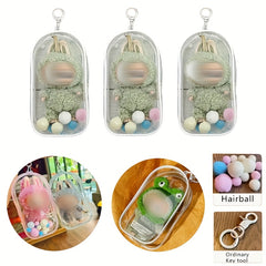 3pcs Doll Storage Box with Colorful Balls and Buttons