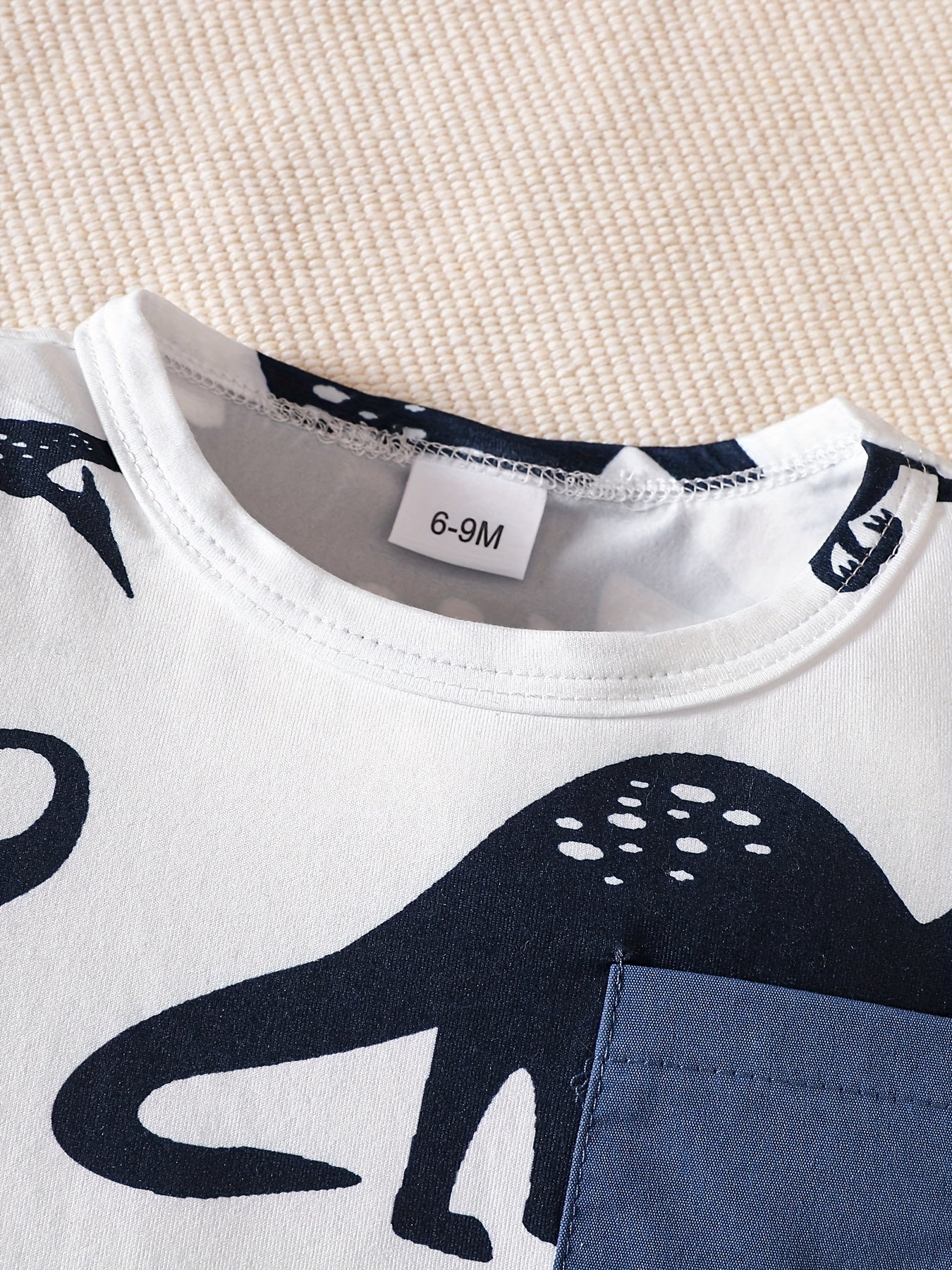 Baby Boy Cartoon T-shirt & Shorts Suit Summer Outfit