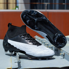 Boy's AG Cleat Football Boots High Top Anti skid Soccer Cleats