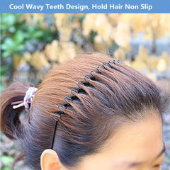 Stylish Unisex Metal Hair Band for Outdoor Sports