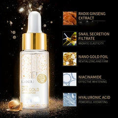 Golden Snail Face Serum Booster Serum Moisturizing And Hydrating