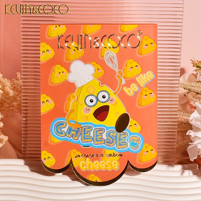 Cheese Eyeshadow Palette Pearly Matte Shimmer