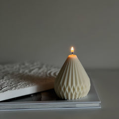 Pear Shaped Candle Making Silicone Mold