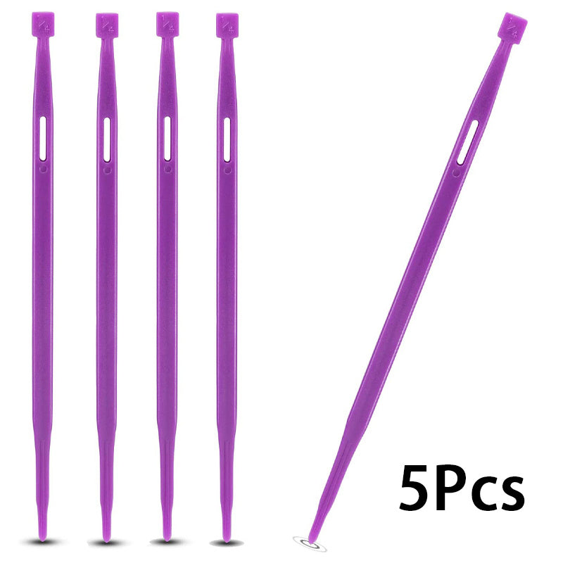 5pcs Purple Triangle Sewing Press Seam Tool Multifunctional