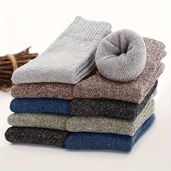 Thickened Warm Winter Crew Socks 1 Pair 5 Pairs