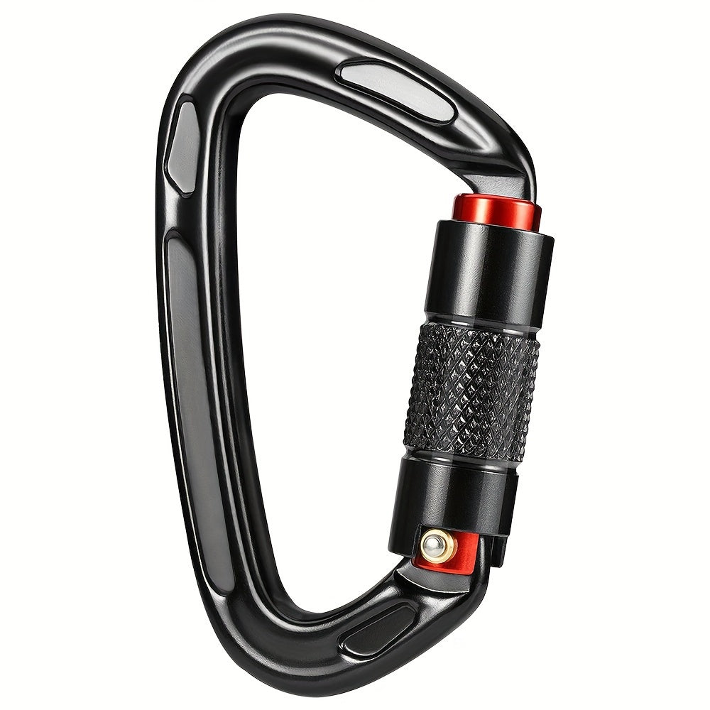 25KN Auto Locking Climbing Carabiner Clip for Rock Climbing