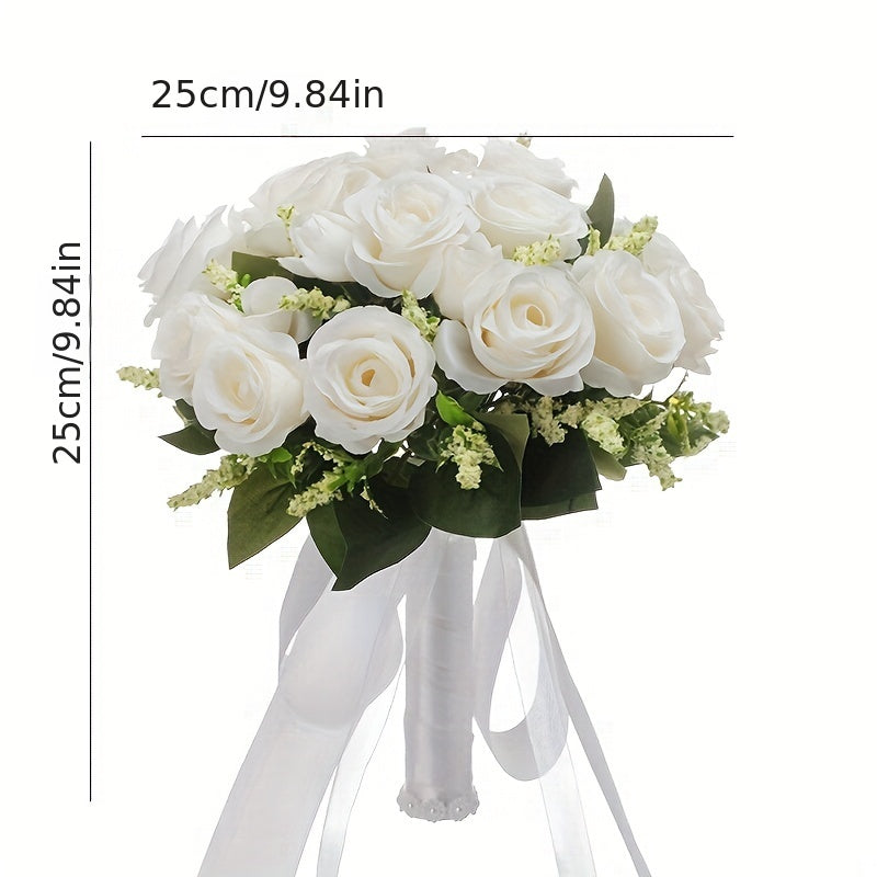Western Style Mori Hand Bouquet for Weddings & Photo Shoots