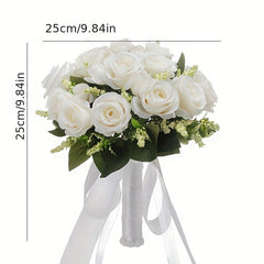 Western Style Mori Hand Bouquet for Weddings & Photo Shoots