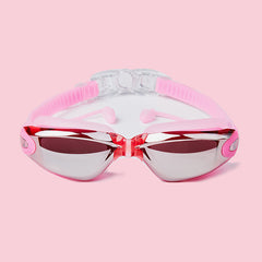 Adult Myopia Swimming Goggles Earplug Professional Pool Glasses Anti Fog Men Wom