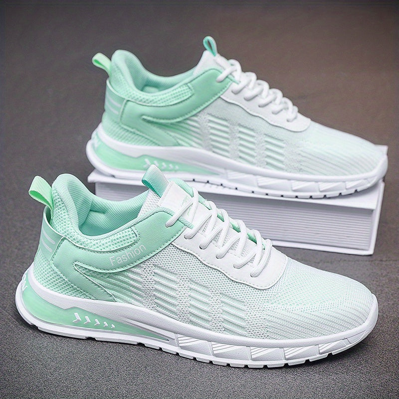 Men's Lace up Sneakers Odor Resistant Athletic Shoes