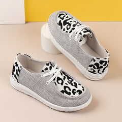 Girl's Canvas Loafer Shoes Slip On Casual Sneakers