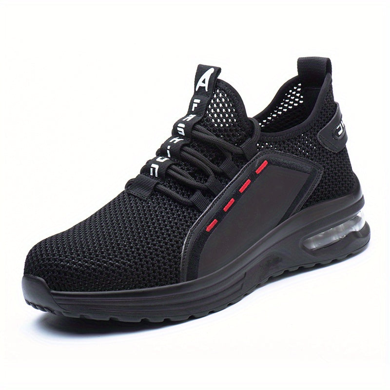 Men's Steel Toe Work Safety Shoes Puncture Proof Breathable Lightweight
