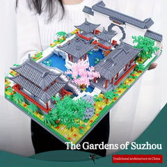 Suzhou Gardens Building Blocks Set - Chinese Architecture Model Gift