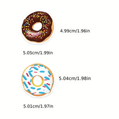 50pcs Cartoon Donut Graffiti Stickers for Water Bottles, Computers