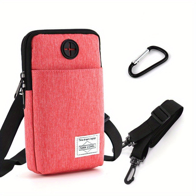 Casual Men's Waist Bag Outdoor Sports Running Crossbody Bag