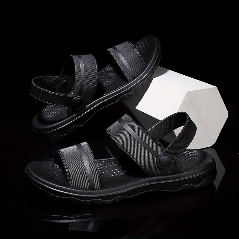 Men's Lightweight Non Slip Sandals Quick Drying Comfy Beach Shoes