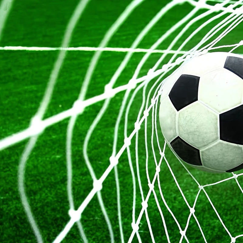 Standard Soccer Net Hand knitted Polyester Soccer Net For Sports Match Training
