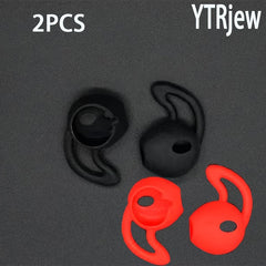 2pcs Silicone Earphone Sleeves Anti-loss Anti-slip Ear Caps Ear Plugs