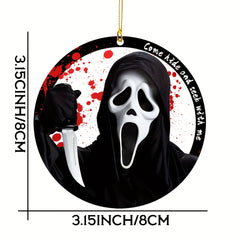 Horror Acrylic Hanging Ornament for Home Decor and Halloween